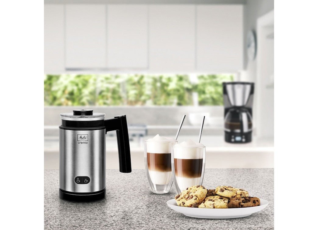 MELITTA CREMIO 1014 - 03 milk frother - silver - MELITTA - Evelostore