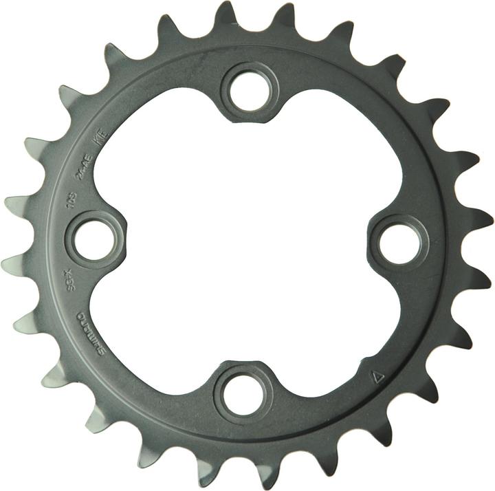 Plato de cadena para MTB SHIMANO DEORE XT FC-M780 de 24T y 10 velocidades