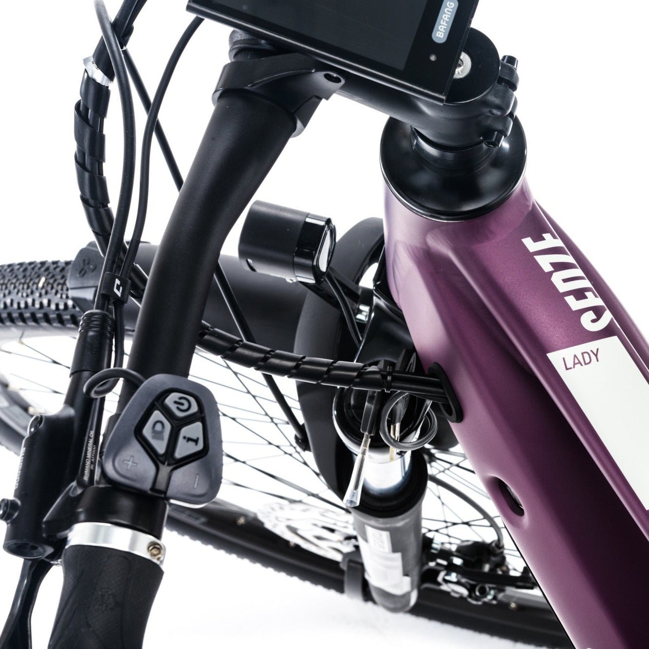 CTM SENZE E - TREKKING 29" electric bicycle - purple - CTM - Evelostore