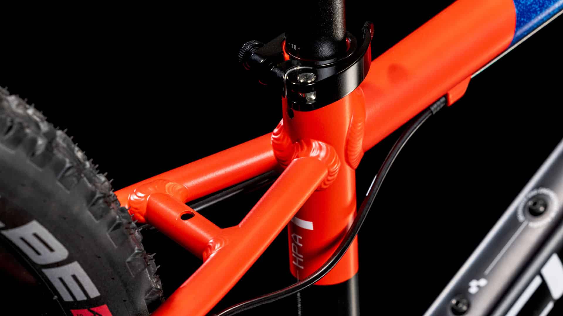 CUBE REACTION 200 PRO black´n´blue´n´red kids bicycle