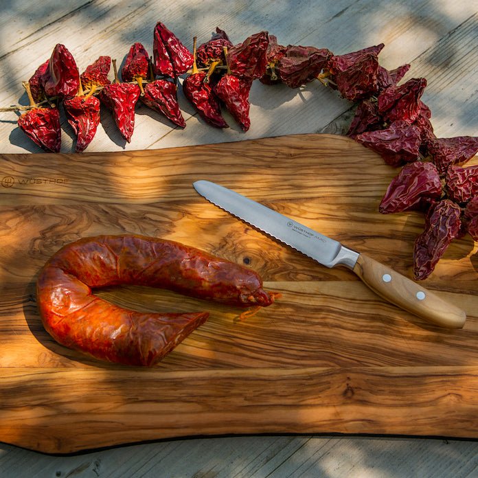 WUSTHOF AMICI serrated utility knife - 14cm - WÜSTHOF - Evelostore