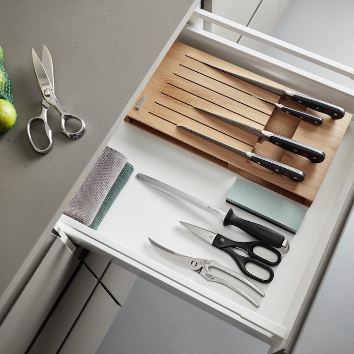 WUSTHOF in - drawer knife organiser - 7 - slot - WÜSTHOF - Evelostore