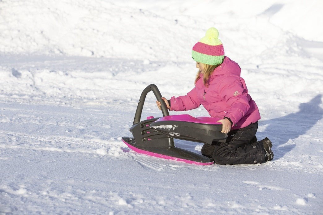 PLASTKON GIZMO RIDERS SKIDRIFTER sled - monster pink - PLASTKON - Evelostore
