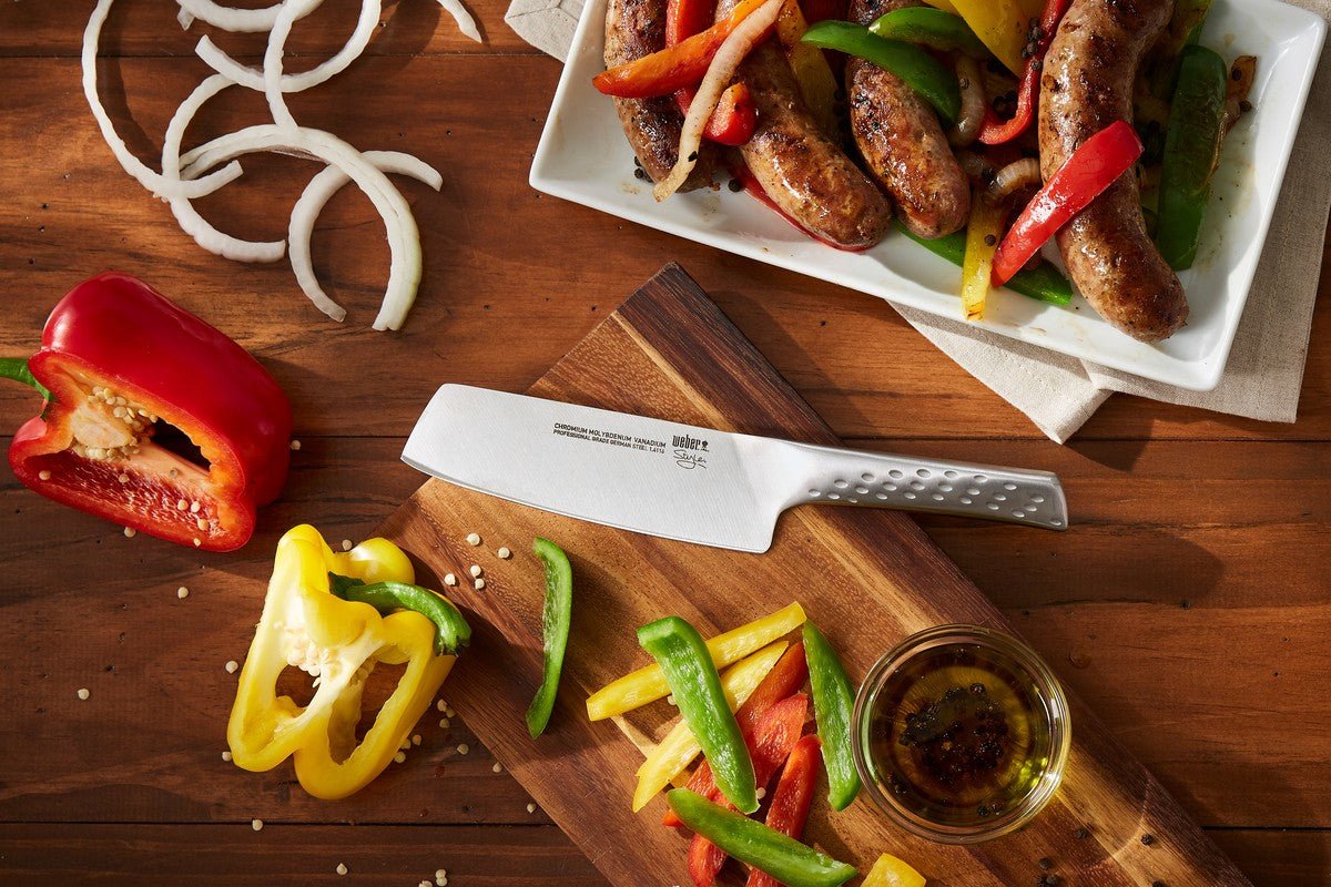 WEBER DELUXE Vegetable knife - small, 17073 - WEBER - Evelostore