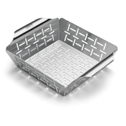WEBER DELUXE grilling basket, small, 6481 - WEBER - Evelostore