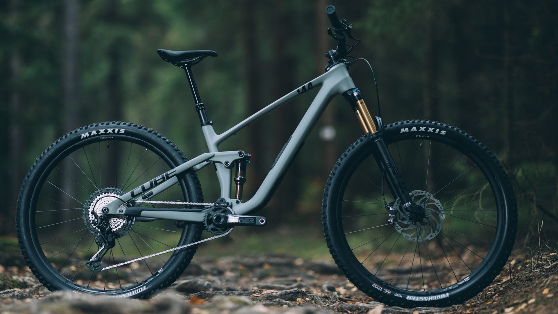 CUBE STEREO ONE44 C:62 RACE full suspension mountain bike - grey