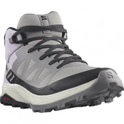 SALOMON OUTRISE MID GTX W hiking boots - pink grey black - SALOMON - Evelostore