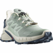 Scarpe trail running SALOMON SUPERCROSS 4 W - verde chiaro/bianco/blu