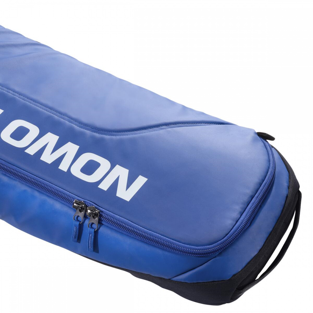 SALOMON SKITRIP 1 PAIR PADDED 195 Ski Bag Race Blue