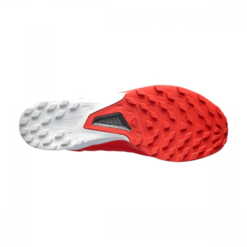SALOMON S/LAB SENSE 8 trailløbesko – rød/hvid