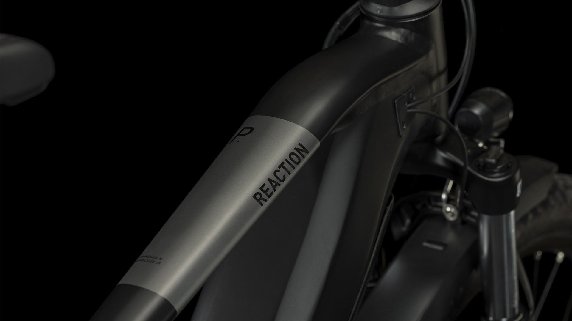 CUBE REACTION HYBRID PERFORMANCE 625 ALLROAD 29 electric bike - black´n´grey