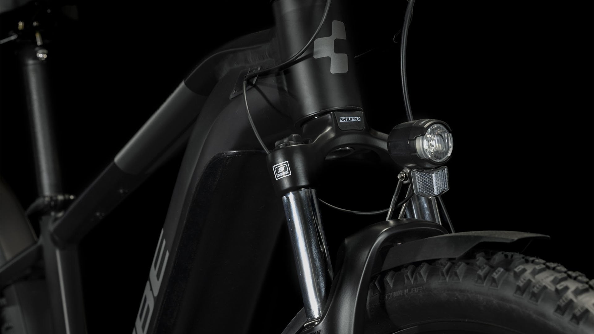 CUBE REACTION HYBRID PERFORMANCE 625 ALLROAD 29 electric bike - black´n´grey