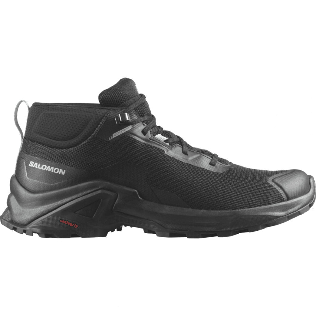 SALOMON X REVEAL CHUKKA CSWP 2 hiking footwear - black - SALOMON - Evelostore