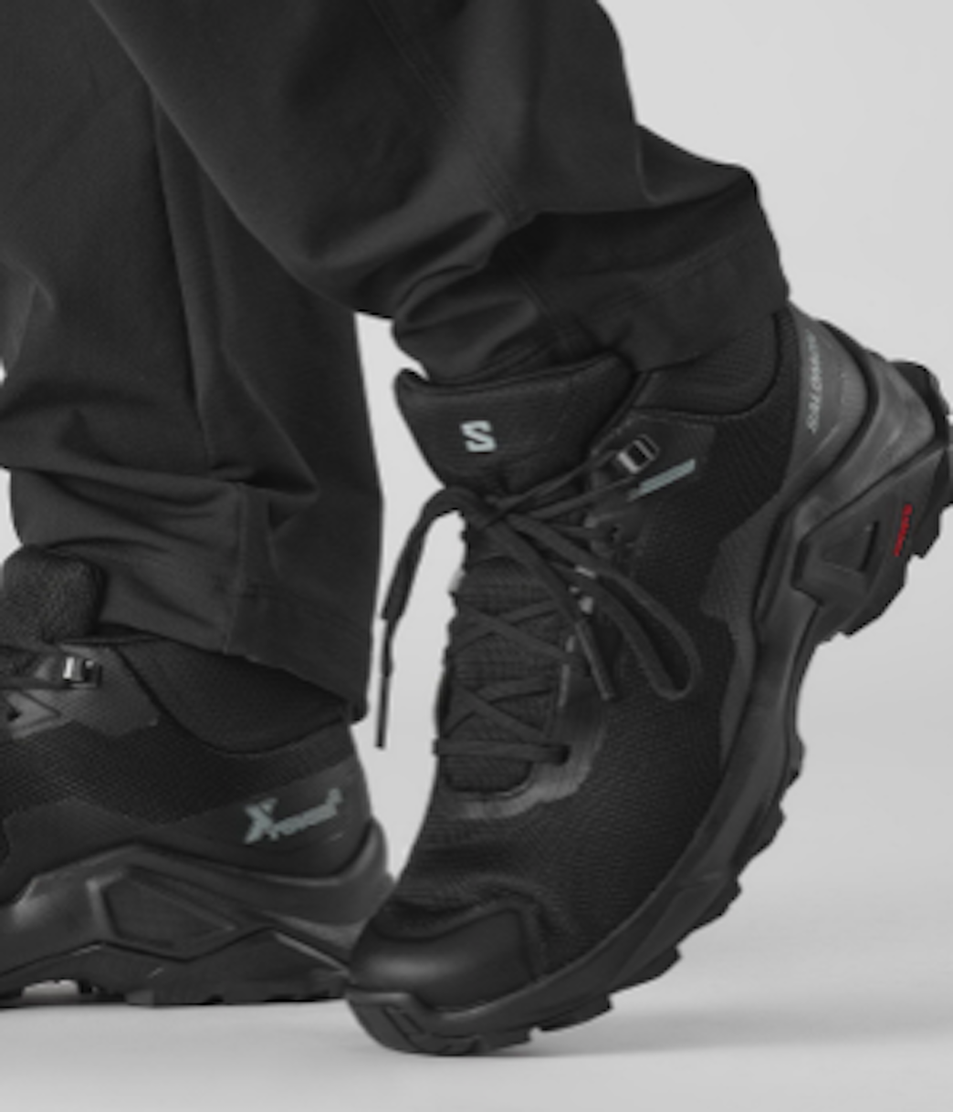 SALOMON X REVEAL CHUKKA CSWP 2 hiking footwear - black