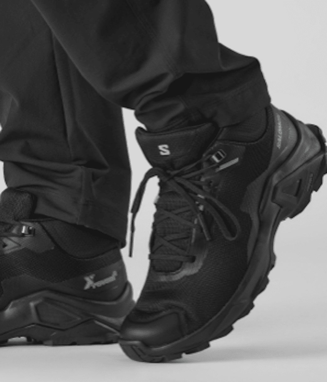 SALOMON X REVEAL CHUKKA CSWP 2 hiking footwear - black - SALOMON - Evelostore