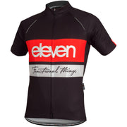 ELEVEN SPORTSWEAR Fahrradtrikot HORIZONTAL rot