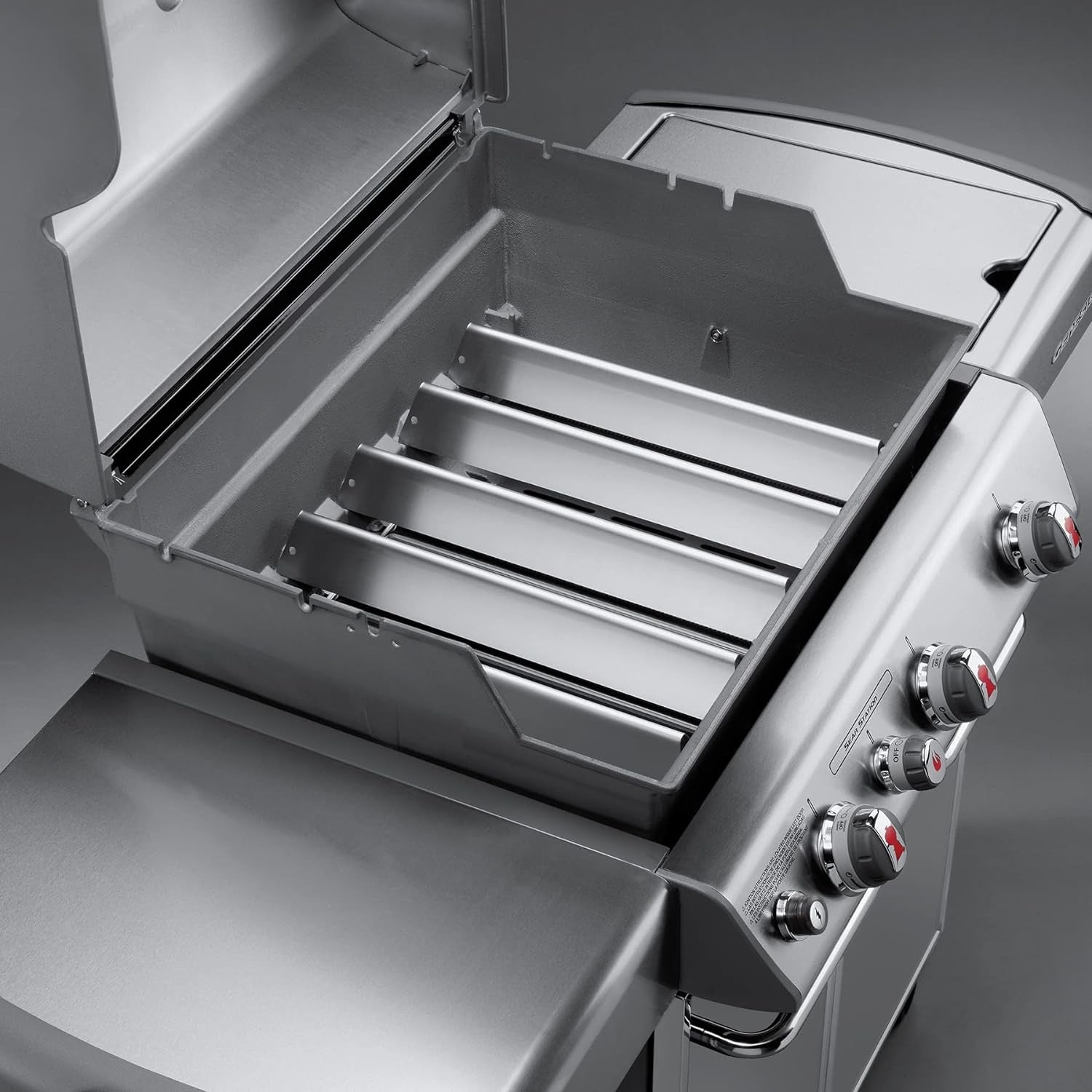 WEBER flavorizer bars Genesis grill 2011 - 2016, stainless steel, 5pcs (7620), 62784 - WEBER - Evelostore