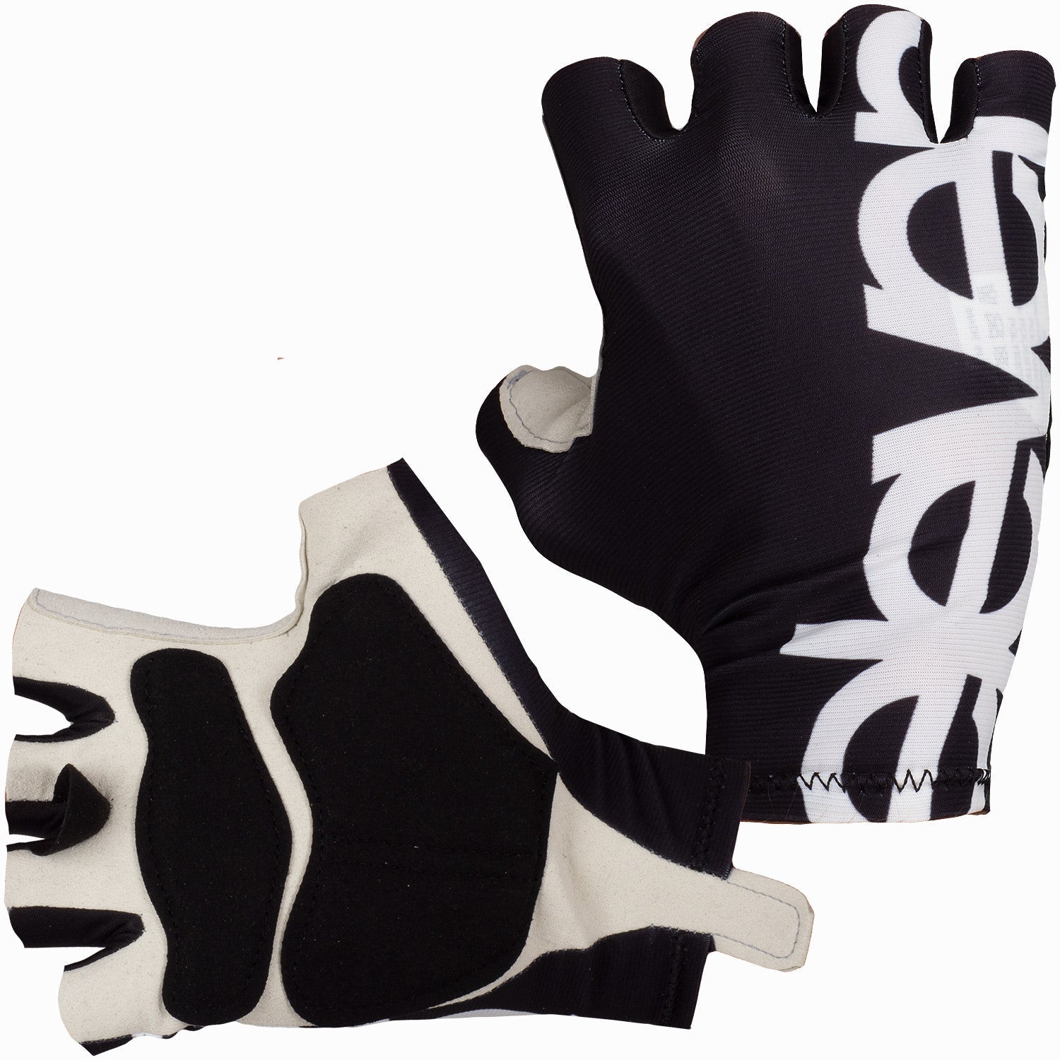 ELEVEN SPORTSWEAR Cykelhandskar - svart/vit