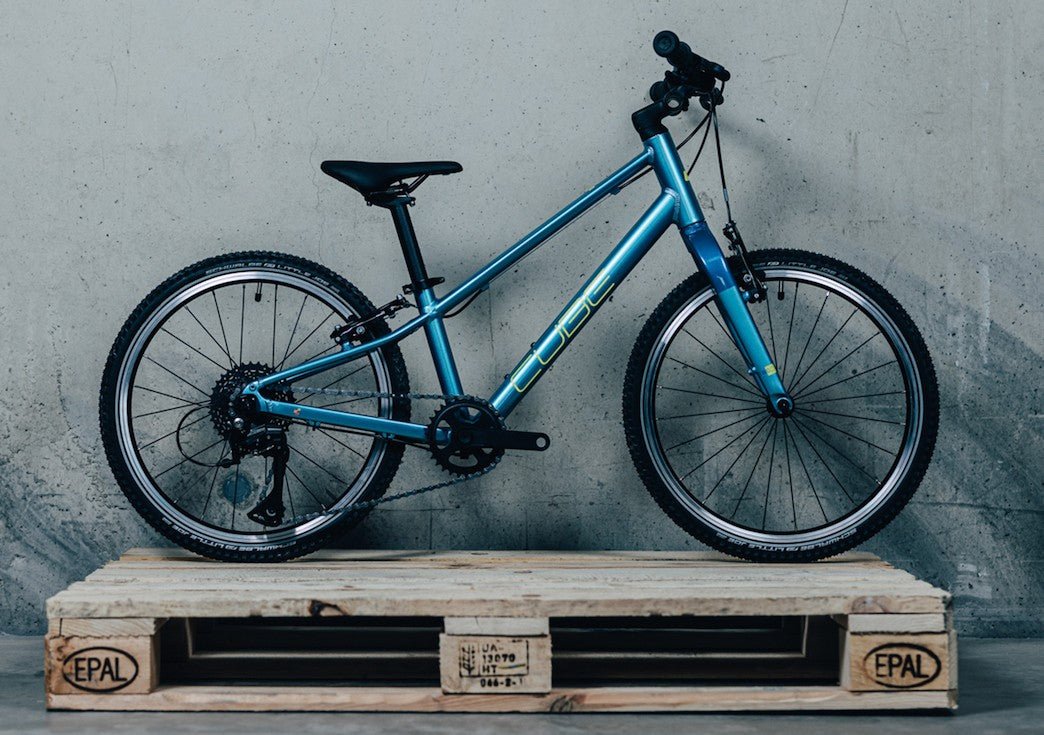 CUBE NUMOVE 200 children bicycle - blue/lime - CUBE - Evelostore
