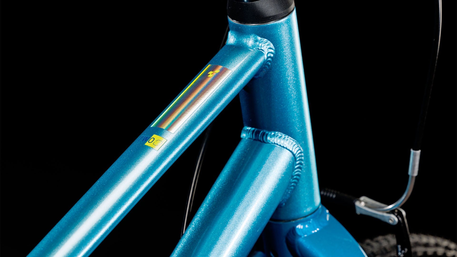 CUBE NUMOVE 200 children bicycle - blue/lime - CUBE - Evelostore