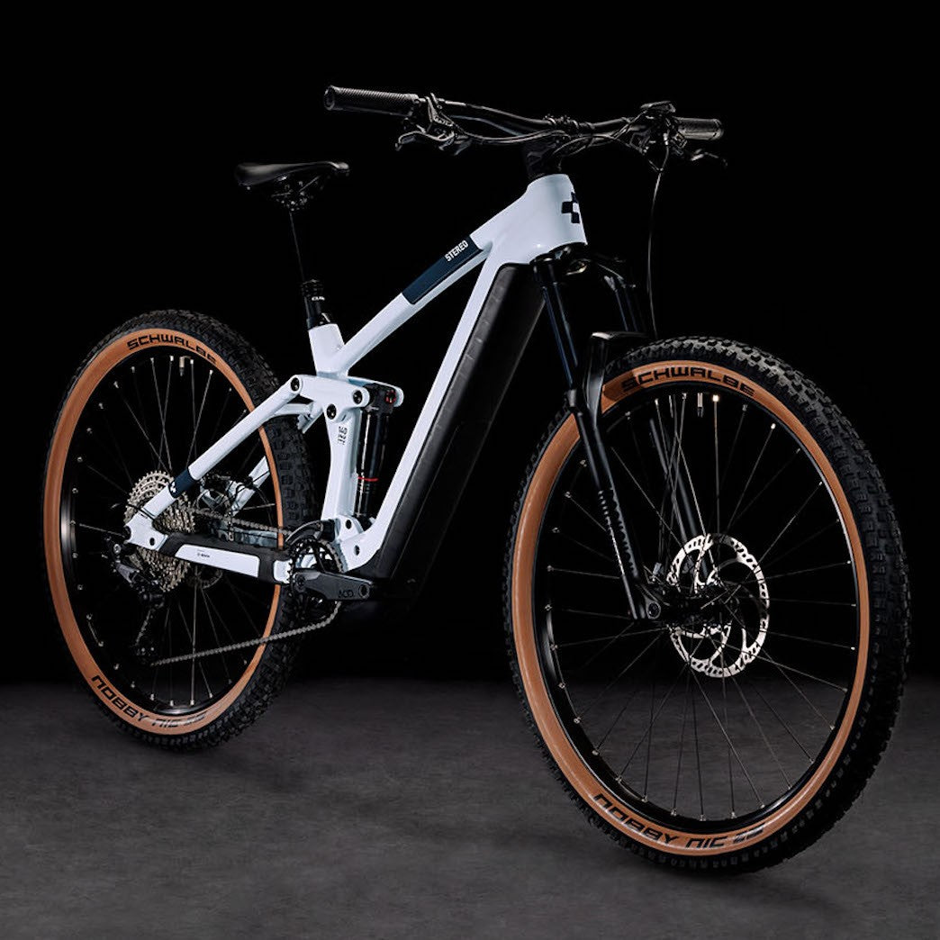 CUBE STEREO HYBRID 140 HPC PRO 750 29 electric bike - frostwhite´n´grey