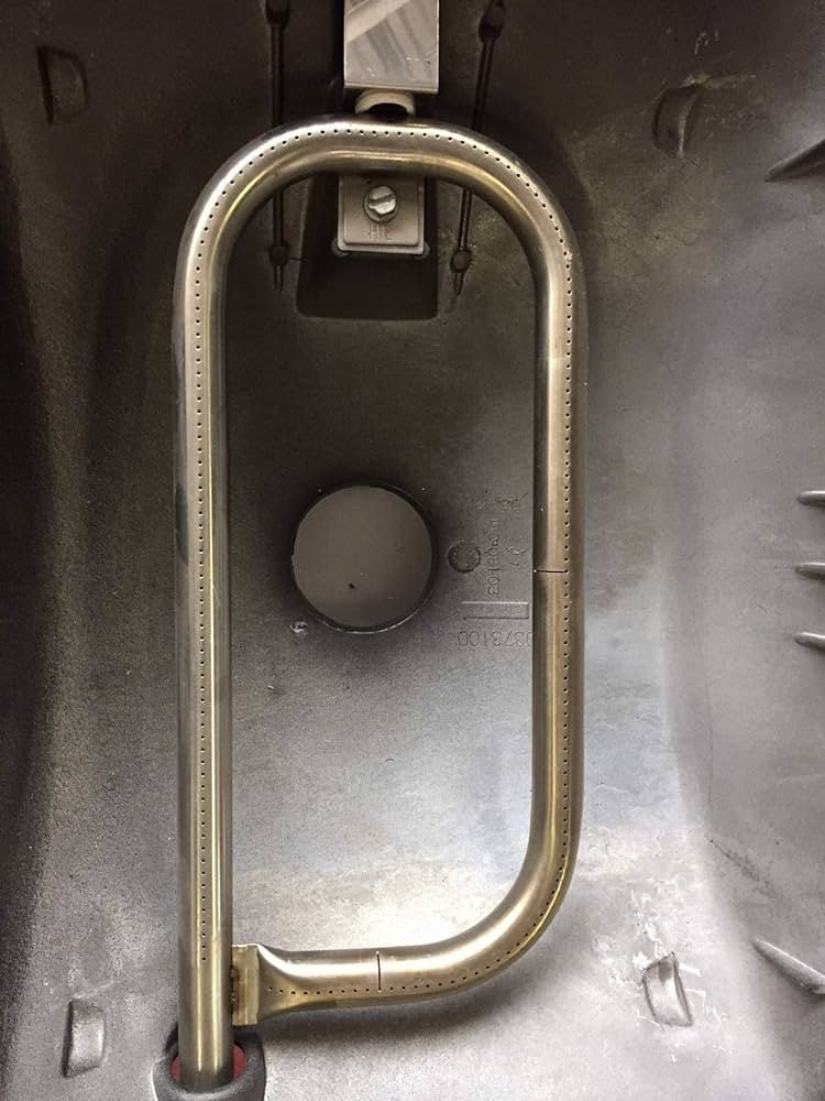 WEBER Burner Tube with Hardware Q 100, 1000 series grills, 66599 - WEBER - Evelostore