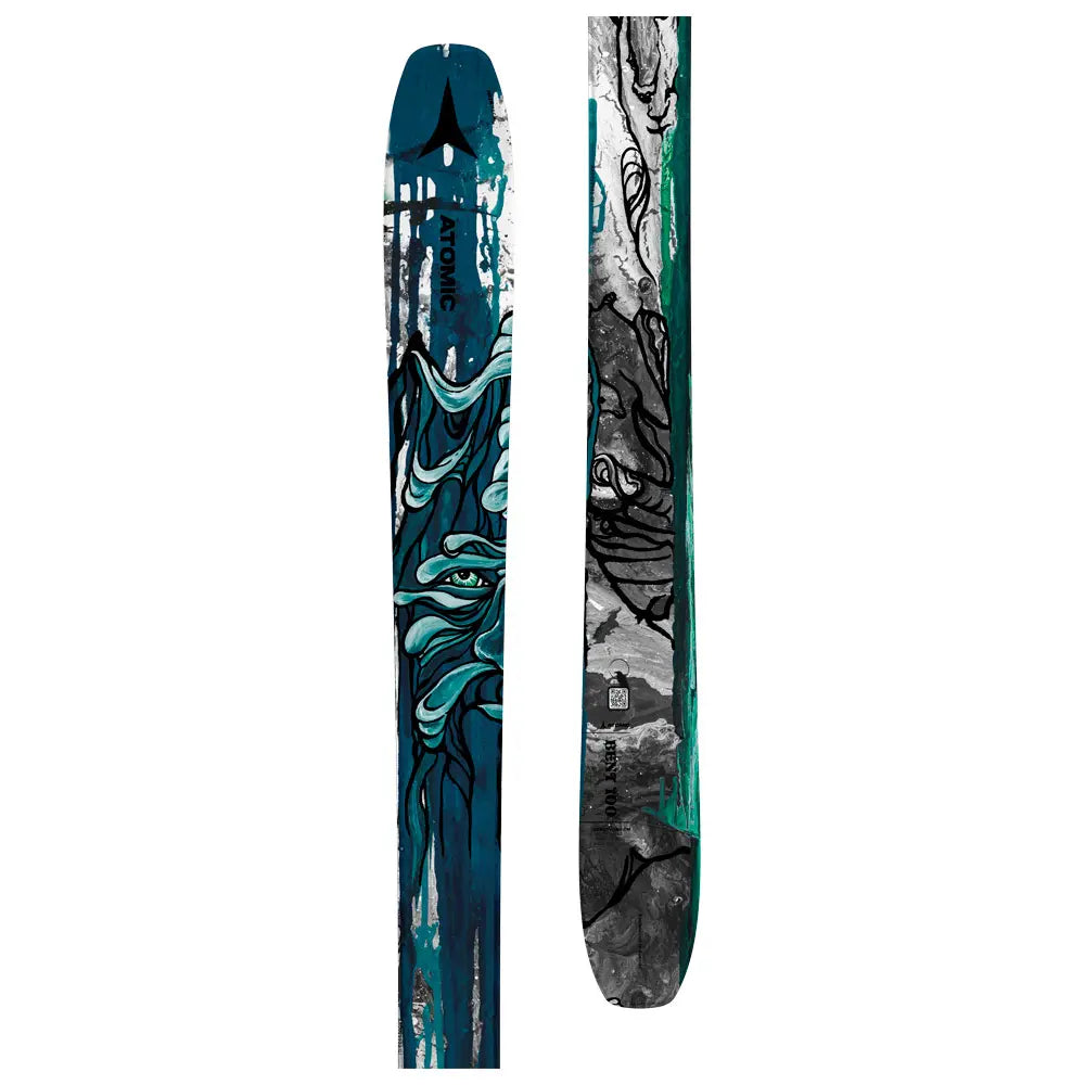 Skis de freeride ATOMIC BENT 100 avec fixations N Shift 13 MN