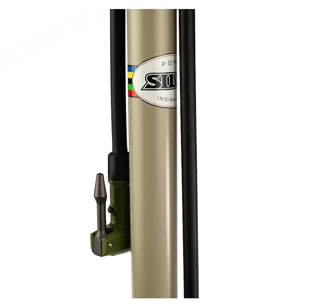 SILCA TERRA floor pump - green - SILCA - Evelostore