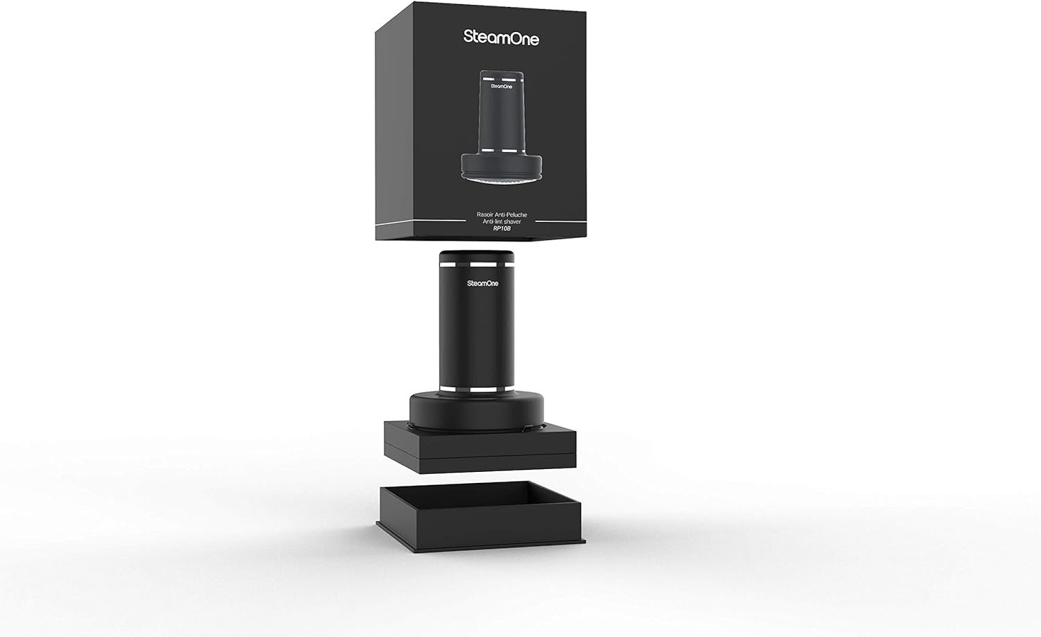 STEAMONE RP10B fabric shaver - black - STEAMONE - Evelostore