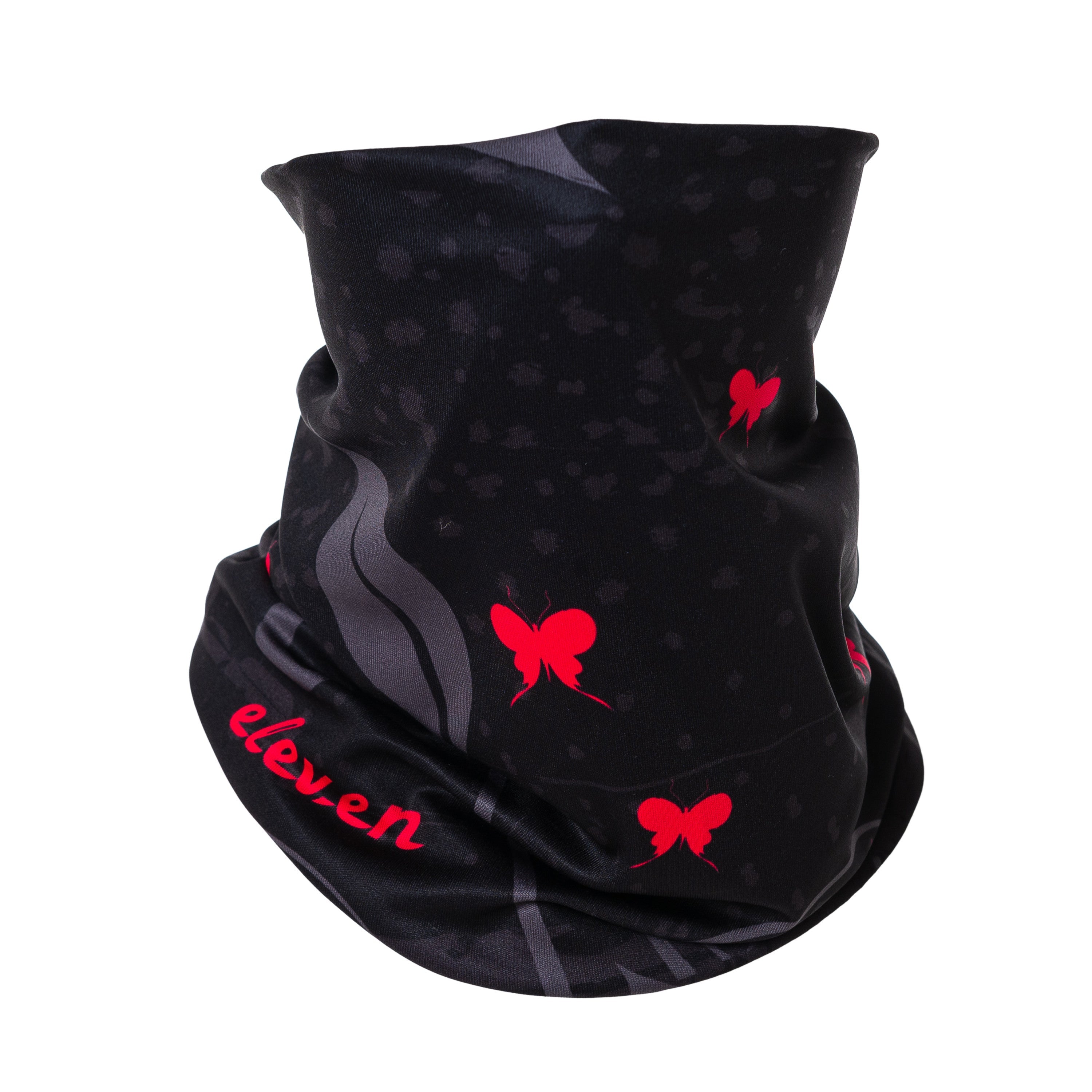 ELEVEN SPORTSWEAR Multifunktionstuch BUTTERFLY schwarz