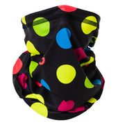 ELEVEN SPORTSWEAR Multifunktionelt tørklæde DOTS sort