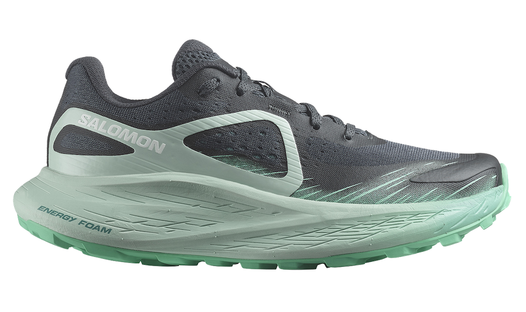 SALOMON GLIDE MAX TR W Trailrunning-Schuhe - grau/hellgrün