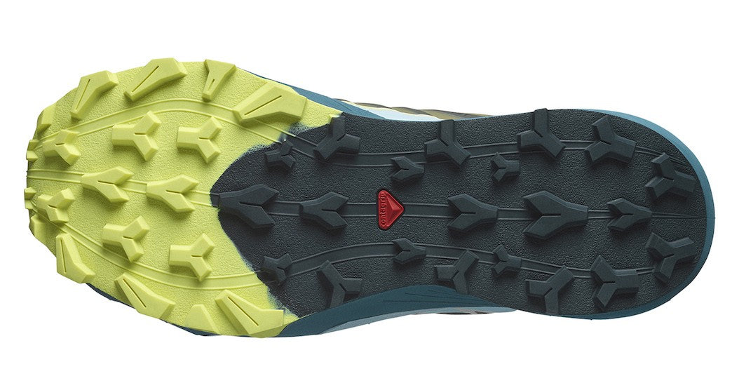 SALOMON THUNDERCROSS W trailløbesko – grøn/lyseblå/grå