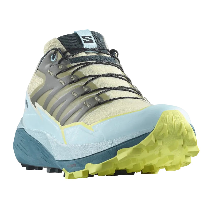 SALOMON THUNDERCROSS W trailløbesko – grøn/lyseblå/grå
