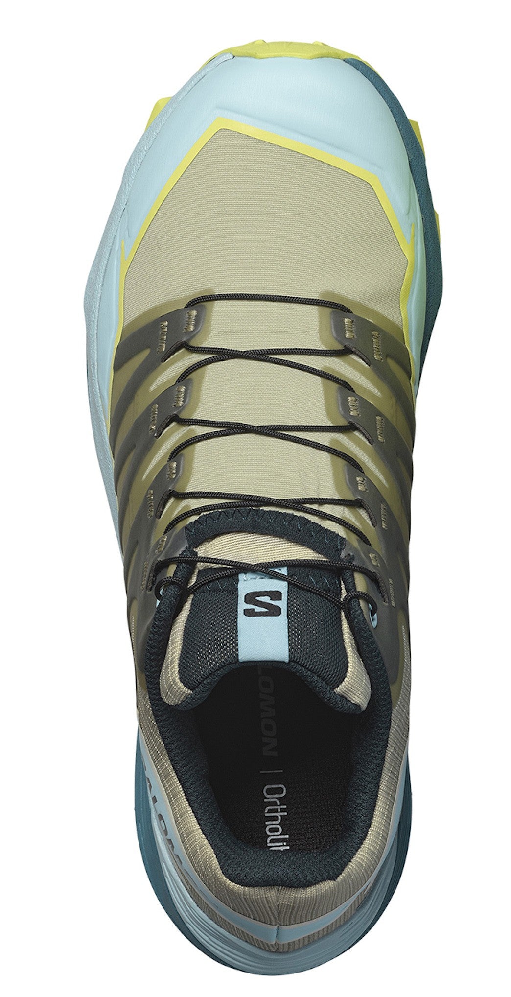 SALOMON THUNDERCROSS W trailløbesko – grøn/lyseblå/grå