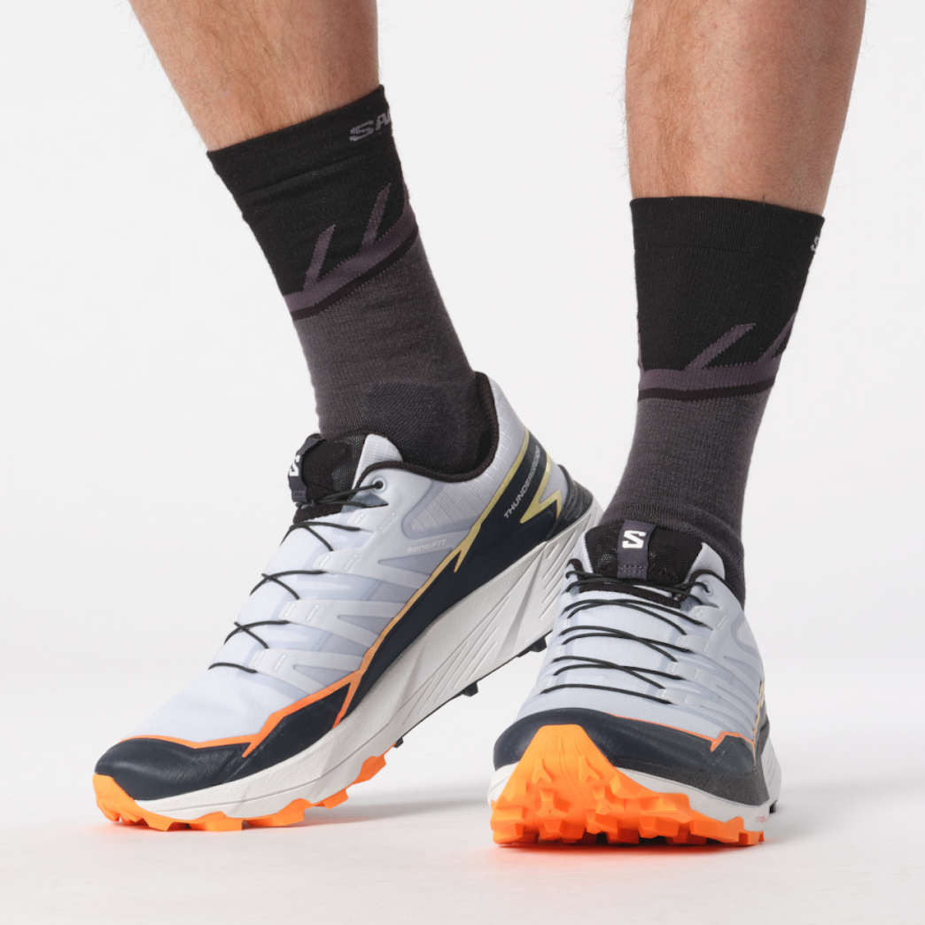 SALOMON THUNDERCROSS trailløbesko – grå/sort/orange