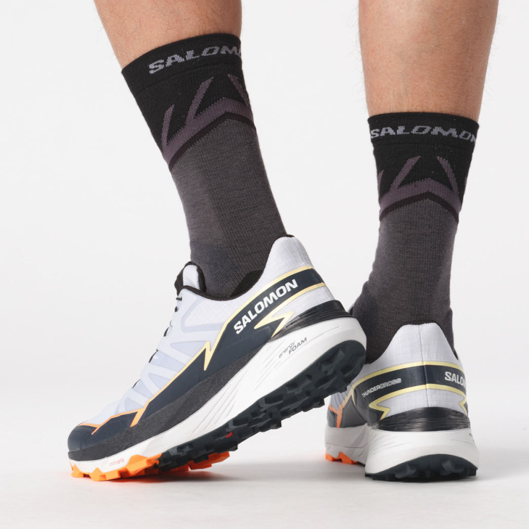 SALOMON THUNDERCROSS trailløbesko – grå/sort/orange