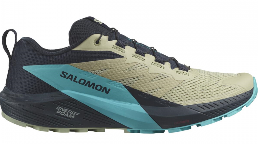 Zapatillas de trail running SALOMON SENSE RIDE 5 - gris/azul/negro
