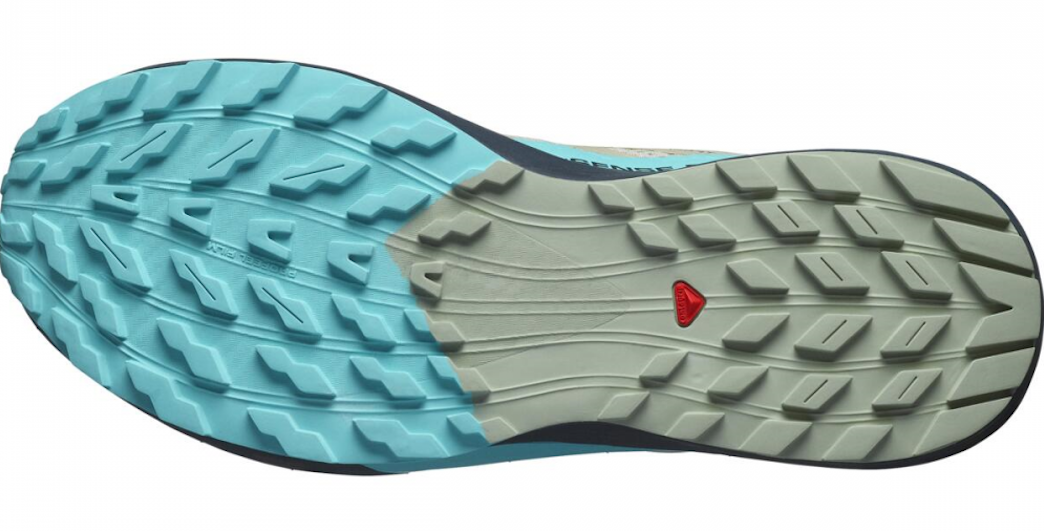Zapatillas de trail running SALOMON SENSE RIDE 5 - gris/azul/negro