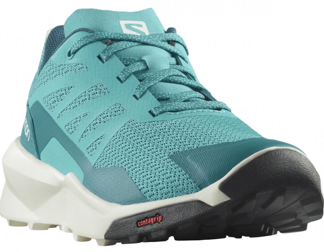 SALOMON PATROL J running shoes - light blue/white - SALOMON - Evelostore