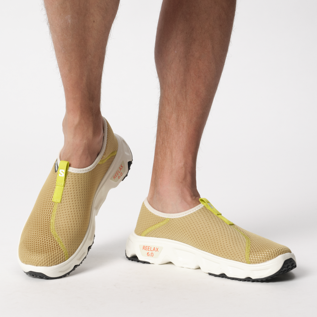SALOMON REELAX MOC 6.0 vandresko – lysebrun/hvid