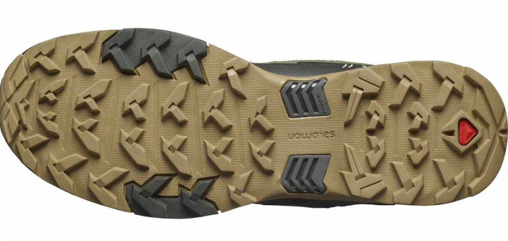 Zapatos de senderismo SALOMON X ULTRA 4 MID GTX - verde oscuro/marrón