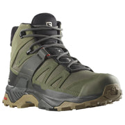Zapatos de senderismo SALOMON X ULTRA 4 MID GTX - verde oscuro/marrón