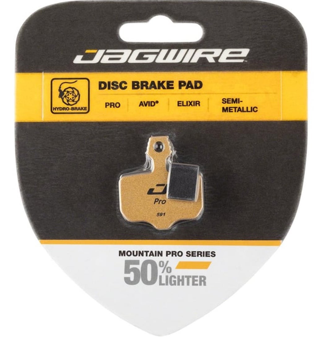 JAGWIRE ELITE COOLING SEMI-METALLIC DCA805 diskinių stabdžių kaladėlės