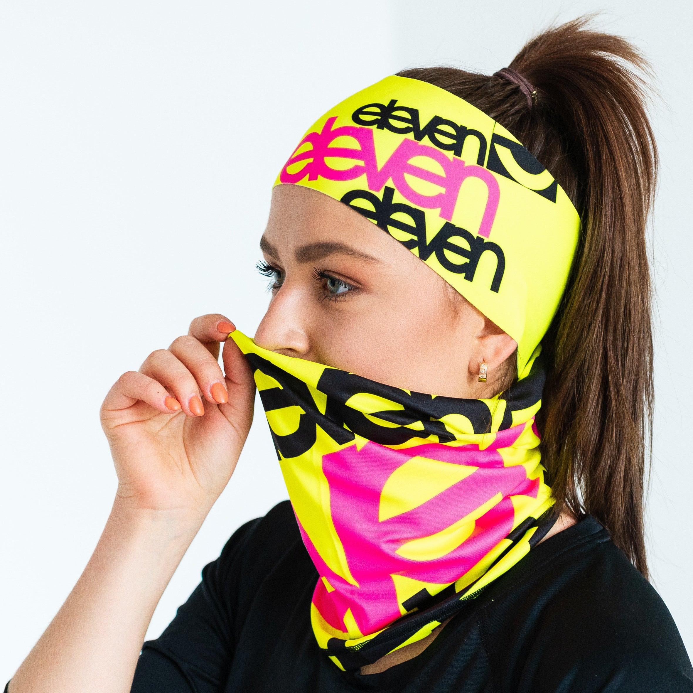 ELEVEN SPORTSWEAR Multifunktionaler Schal FLUO F11