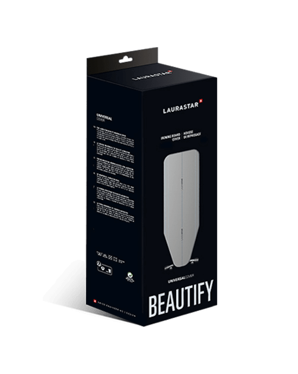 LAURASTAR UNIVERSALCOVER iron board cover - grey with folding lines - LAURASTAR - Evelostore