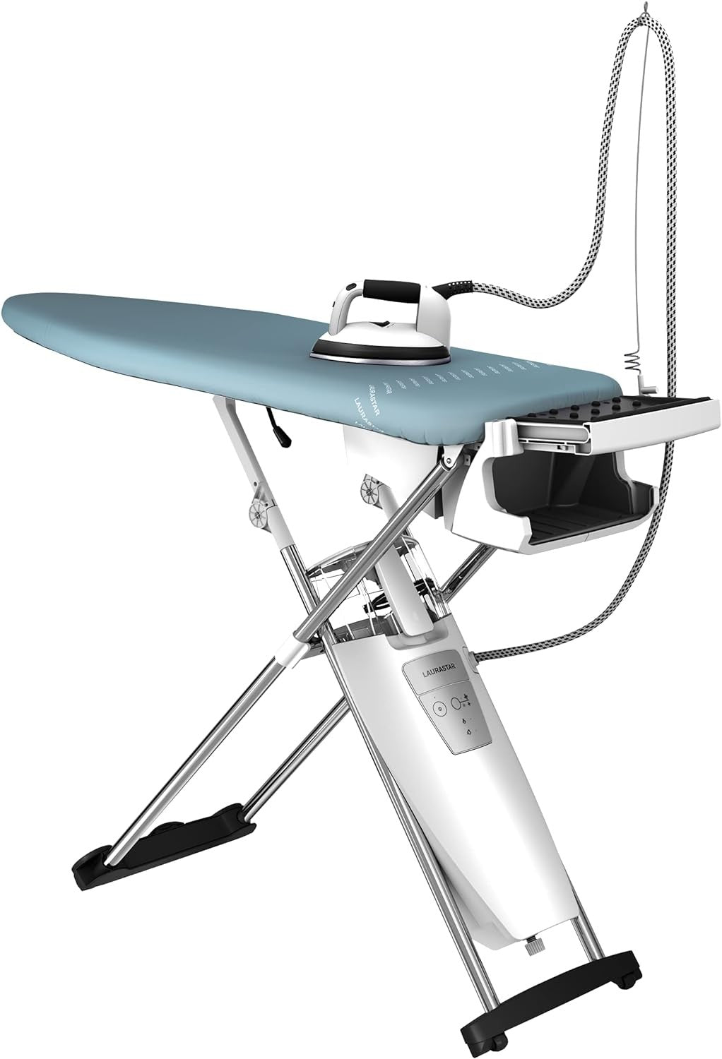 LAURASTAR S PURE ironing system - pearl blue - LAURASTAR - Evelostore