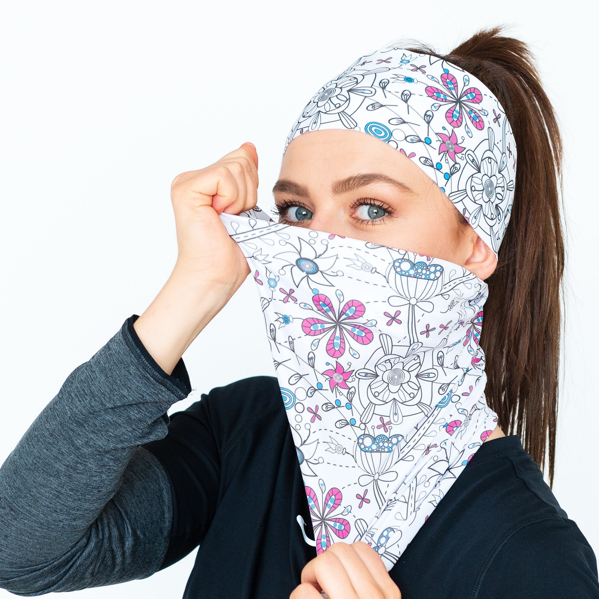 ELEVEN SPORTSWEAR Wielofunkcyjna chusta RETRO 29