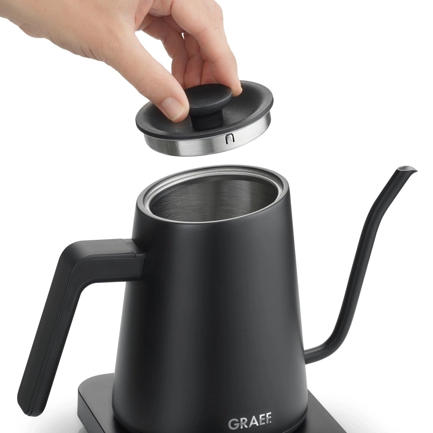 GRAEF GK502EU pour - over kettle - black matt - GRAEF - Evelostore