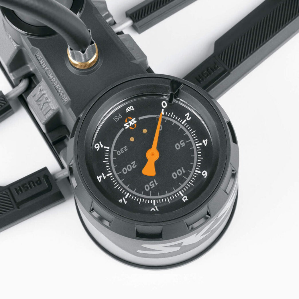 SKS RENNKOMPRESSOR NXT floor pump - grey - SKS - Evelostore